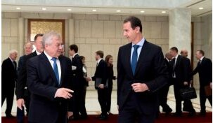 دیدار بشار اسد با نماینده ویژه روسیه در امور سوریه