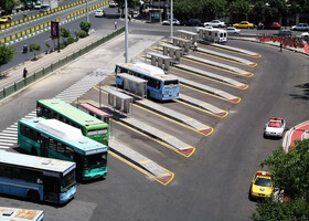 انتقال تمام ایستگاه های اتوبوس راسته کتابفروشی ها در خیابان انقلاب به پایانه کاوه 