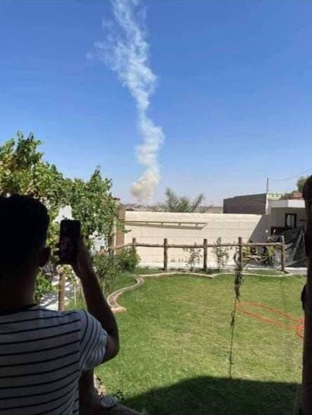 حملات موشکی به پایگاه عین الاسد در الانبار عراق