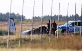 ۹ کشته در پی سقوط هواپیما در سوئد