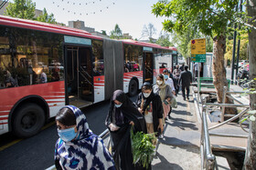 انتقال اتوبوس‌های خطوط خلوت‌تربه خطوط پرازدحام تهران/برخوردبا موتورسواران متخلف خطوط اتوبوسرانی