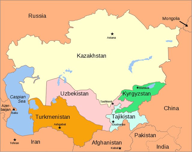 رقابت روسیه و چین برای گسترش نفوذ در آسیای میانه