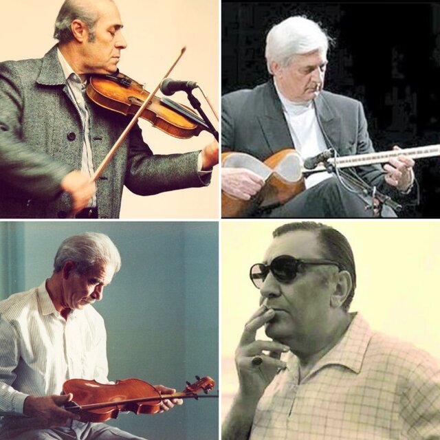 تهران به سردیس ۴ استاد موسیقی مزین می‌شود