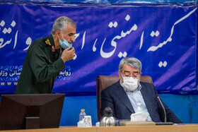 عبدالرضا رحمانی فضلی، وزیر کشور در جلسه کمیته کرونا