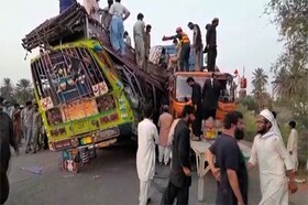 سانحه رانندگی در پاکستان ۲۷ کشته برجا گذاشت