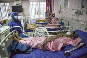 بیمارستان امام خمینی(ره) ساری در شرایط فوق قرمز کرونا
