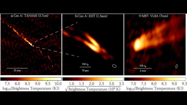 تصاویری از خروج "جت پلاسما" از مرکز یک سیاه‌چاله با جزئیات بی‌نظیر 2