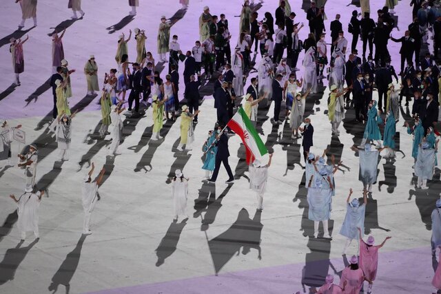 امیرحسین زارع پرچمدار ایران در اختتامیه المپیک ۲۰۲۰ شد 