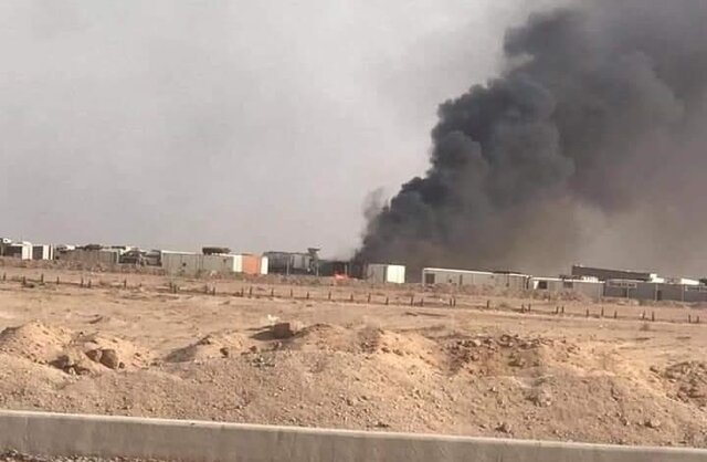 وقوع انفجار در انبار مهمات لشکر امام علی (ع) در نجف در پی حمله پهپادی/ ارتش: حمله پهپادی نبود 
