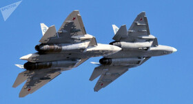 روسیه نوع جدیدی از جنگنده نسل پنجمی سوخو-۵۷ را می‌سازد