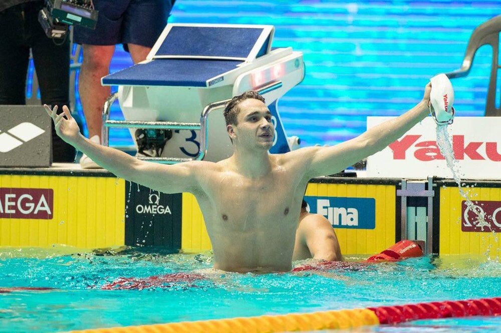 شکست رکورد فلپس توسط شناگر مجارستانی