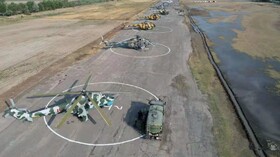 استقرار جنگنده‌های سوخو-۲۵ روسیه در تاجیکستان برای مانور در نزدیکی مرز افغانستان