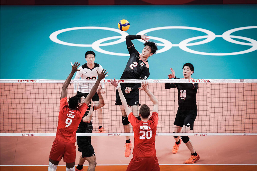 حضور ژاپن در مسابقات والیبال قهرمانی جهان با ترکیب لیگ ملت‌ها
