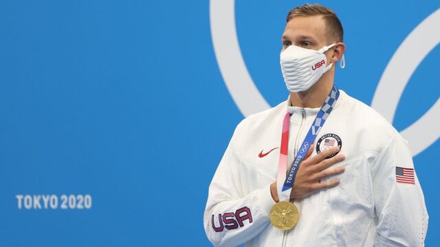 ۵ طلا برای پادشاه شنا در المپیک