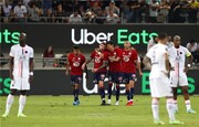 شکست پاری سن ژرمن برابر لیل در سوپر جام فرانسه