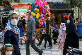 همدان در وضعیت قرمز کرونایی - پياده راه بوعلي