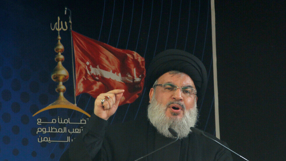 دبیرکل حزب‌الله از توطئه برای کشاندن لبنان به جنگ داخلی گفت