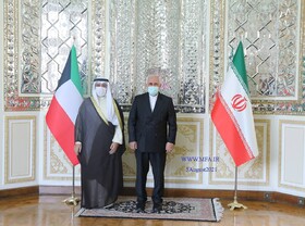 وزرای خارحه ایران و کویت دیدار کردند