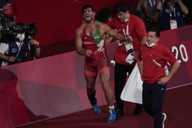 فریادهای دلخراش حسن یزدانی پس از باخت به تیلور+ تصاویر