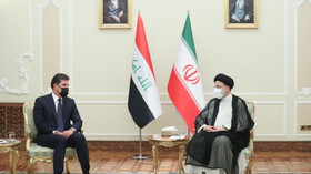 رئیسی در دیدار رئیس اقلیم کردستان عراق:شرایط مناسبی برای تقویت و گسترش روابط فراهم شده است