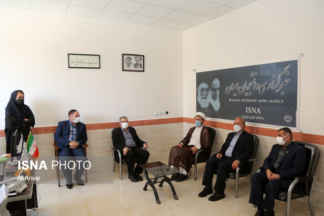 بازدید رئیس دانشگاه محقق اردبیلی از جهاددانشگاهی