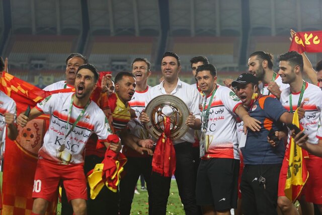 نکونام: این قهرمانی مبارک بازیکنانم و مردم خوزستان/ از ابتدا هدف‌مان قهرمانی در جام حذفی بود