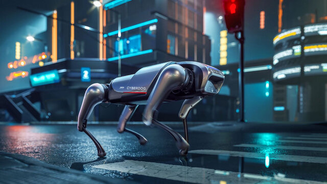 رونمایی از سگ رباتیک “شیائومی”