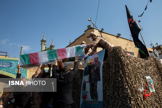 پیکر حجت الاسلام مالامیری در گلزاری شهدای قم آرام گرفت پیکر حجت الاسلام مالامیری در گلزاری شهدای قم آرام گرفت