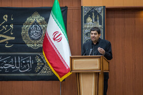 سخنرانی محمد مخبر در مراسم تودیع و معارفه رییس سازمان برنامه و بودجه کشور