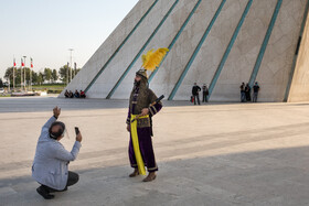 مراسم تعزیه در میدان آزادی