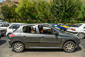 مسدودسازی ورودی جاده <a href='https://sayeb.ir/tag/%da%86%d8%a7%d9%84%d9%88%d8%b3'>چالوس</a> پس از آغاز طرح منع تردد تعطیلات کرونایی