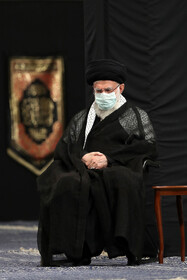 مراسم عزاداری شب هشتم ماه محرم الحرام با حضور مقام معظم رهبری