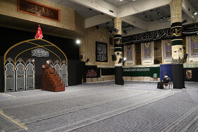 مراسم عزاداری شب هشتم ماه محرم الحرام با حضور مقام معظم رهبری