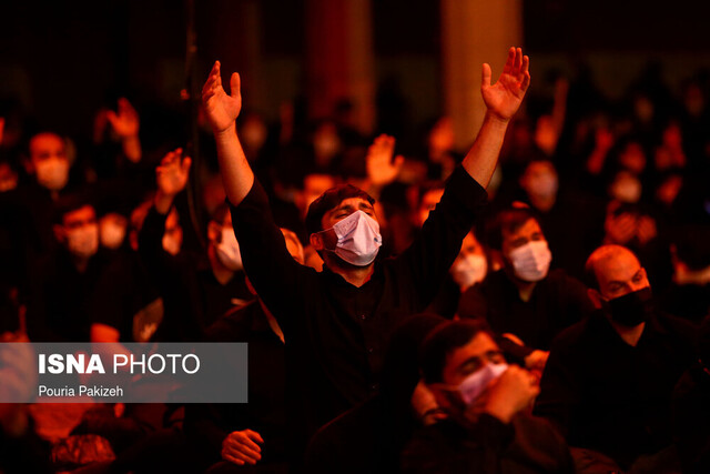 ۵۰ درصد عزاداران محرم در مشهد از ماسک استفاده کردند