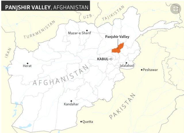 جبهه مقاومت پنجشیر می‌گوید حملات طالبان را ناکام گذاشته است
