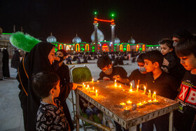 مراسم شام غریبان امام حسین (ع) در مسجد مقدس جمکران 11