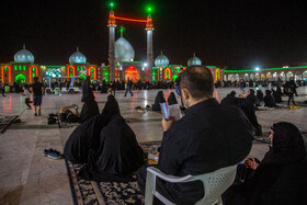 مراسم شام غریبان امام حسین (ع) در مسجد مقدس جمکران 14