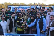 برگزاری فینال لیگ فوتبال افغانستان تحت نظارت مسلح طالبان +عکس