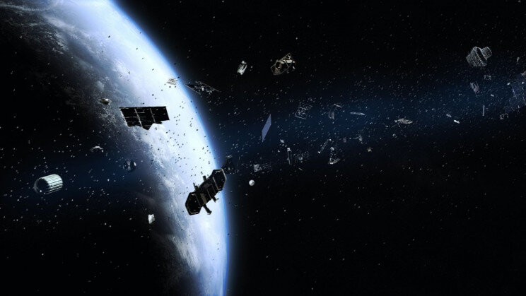 هفته‌ای ۱۶۰۰ خطر برخورد فضایی توسط ماهواره‌های “اسپیس‌ایکس”