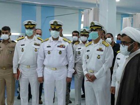 افتتاح بخش سوم  ICU بیمارستانی در گلستان با حضور فرمانده نیروی دریایی ارتش