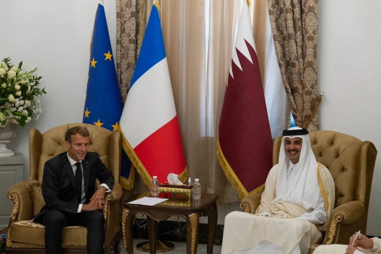 درخواست ماکرون از امیر قطر برای کمک به خروج از کابل