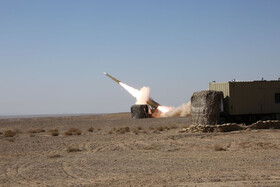 غرش موشک های بومی مرصاد ۱۶ در آسمان اقتدار دفاعی ایران