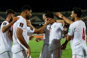 دیدار تیمهای فوتبال ایران و سوریه در مرحله نهایی انتخابی جام جهانی قطر