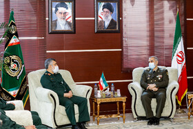 دیدار فرماندهان ارشد سپاه پاسداران با وزیر دفاع و پشتیبانی نیروهای مسلح‎