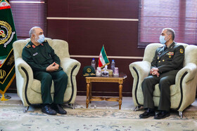 دیدار فرماندهان ارشد سپاه پاسداران با وزیر دفاع و پشتیبانی نیروهای مسلح‎