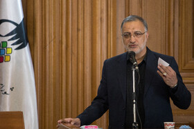 علیرضا زاکانی، شهردار تهران در جلسه شورای شهر