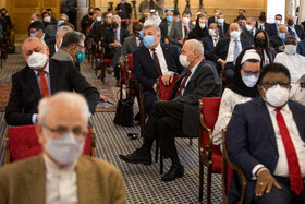 نشست وزیر امور خارجه و روسای نمایندگی‌های سیاسی خارجی و سازمان‌های بین‌المللی مقیم تهران