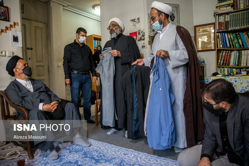 شلوار و پیراهن سادهدوخت علامه محمدرضا حکیمی