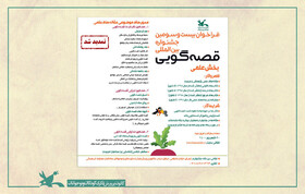 تمدید فراخوان بخش علمی جشنواره قصه‌گویی