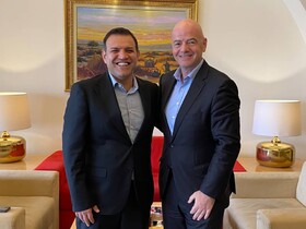 اینفانتینو: امیدوارم VAR و بانوان در دیدار ایران و کره‌جنوبی حضور داشته باشند